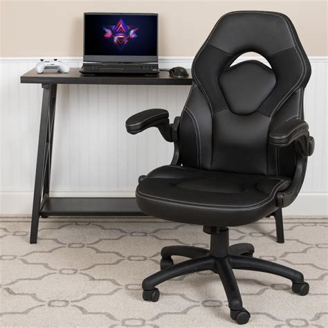 flip up arm gaming chair